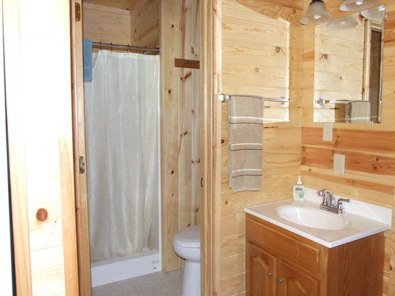 Cabin Rentals in Lake of the Woods - Bathroom